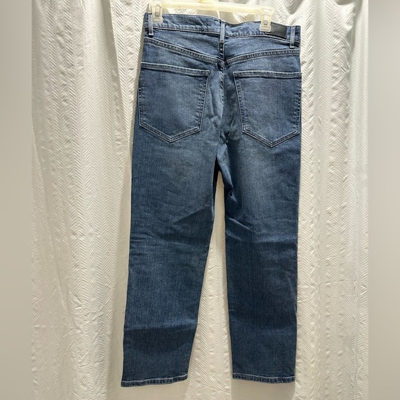 Express High Rise Blue Jeans Classic Style - Picture 2 of 2